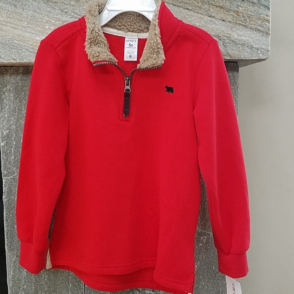 Carter's Toddler Boys Red Sweatshirt